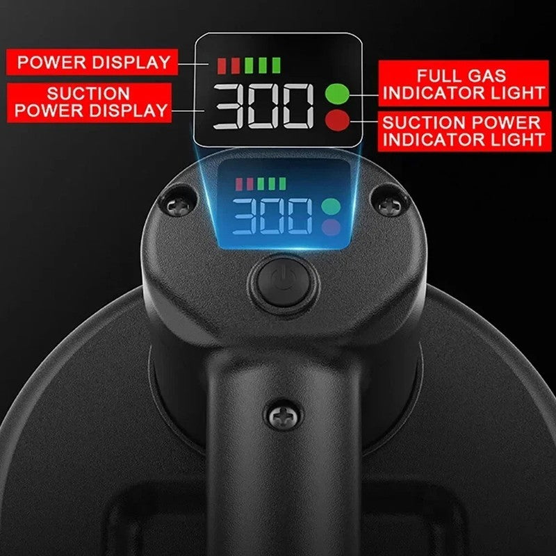 Heavy Lifter Electric Vacuum Suction Cup Glass Tile Air Pump Lifting Tool 300KG