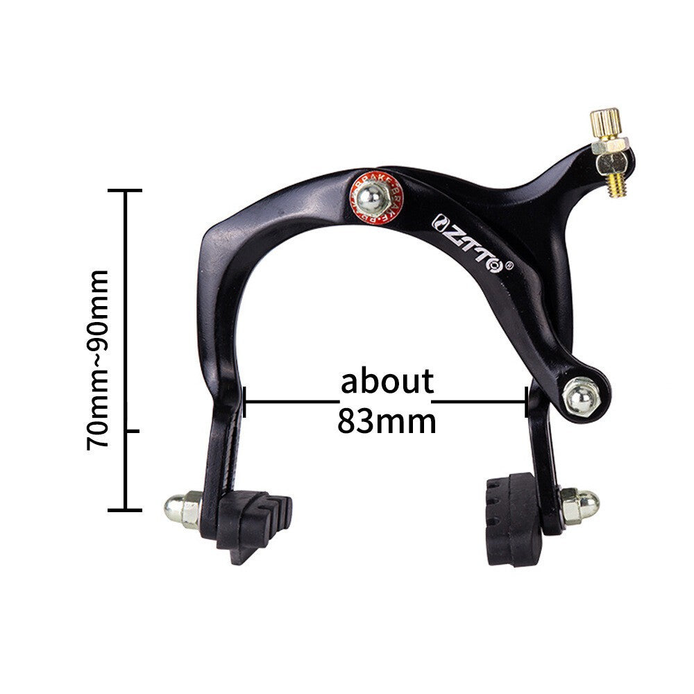 1 Pair Bicycle C Brake 70-90mm Long-reach Rear & Front C Caliper Brake Set Bike