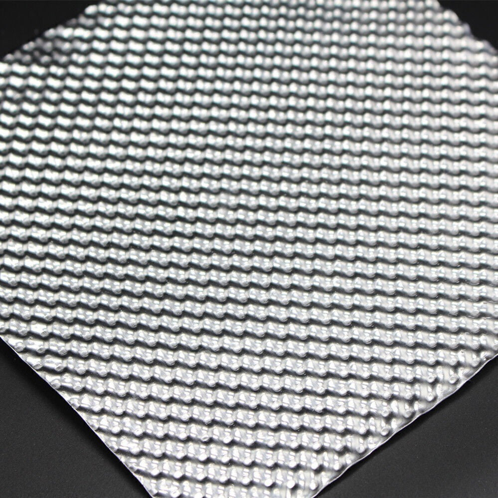 Motorsport Embossed Aluminium Heat Shield Sheet 500mm x 700mm Rally Material UK