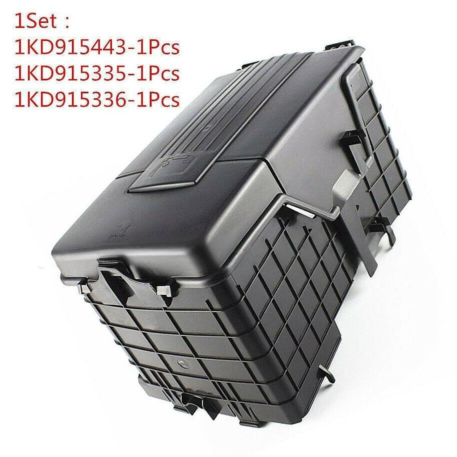 Car Battery Dust Cover 1KD915336 Protection Box for VW Golf MK5 MK6