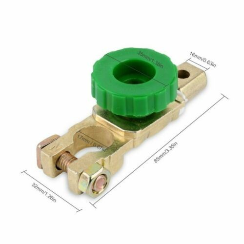 2x 12V 24V Car Battery Switch Isolator Terminal Quick Cut off Disconnect Master
