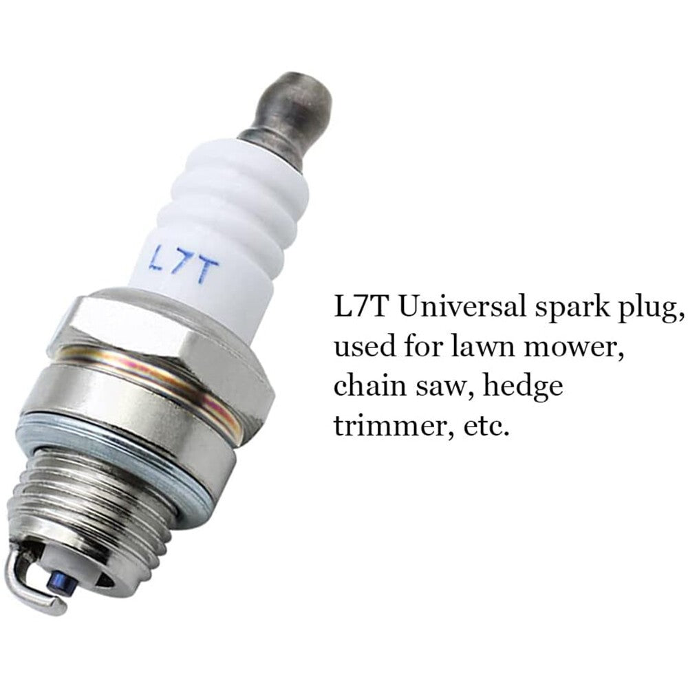 10X L7T Spark Plug For Small Engines Lawn Mover Trimmer Chainsaw Strimmer UK