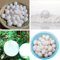 10 x Plastic Eggs Dummy Fake Eggs For Racing Homing Pigeons Hatch Pigeo Solid