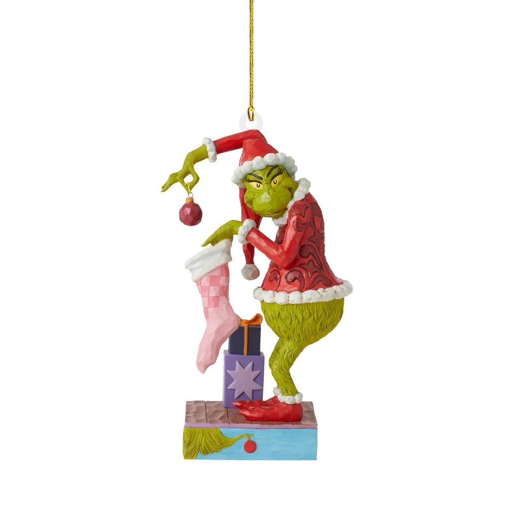 19X Merry Christmas Grinch Ornament Xmas Tree Hanging Figure Decoration Pendants