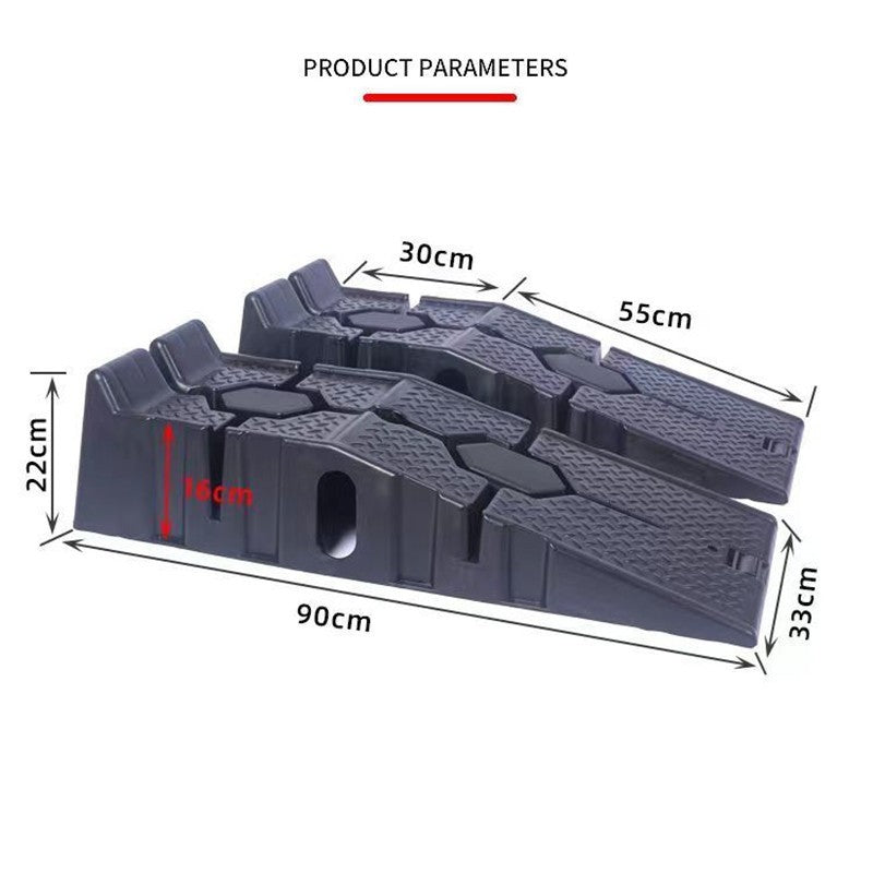2pcs Heavy Duty Car Lift Lifting Ramps 33cm Extra Wide Universal UK 2026