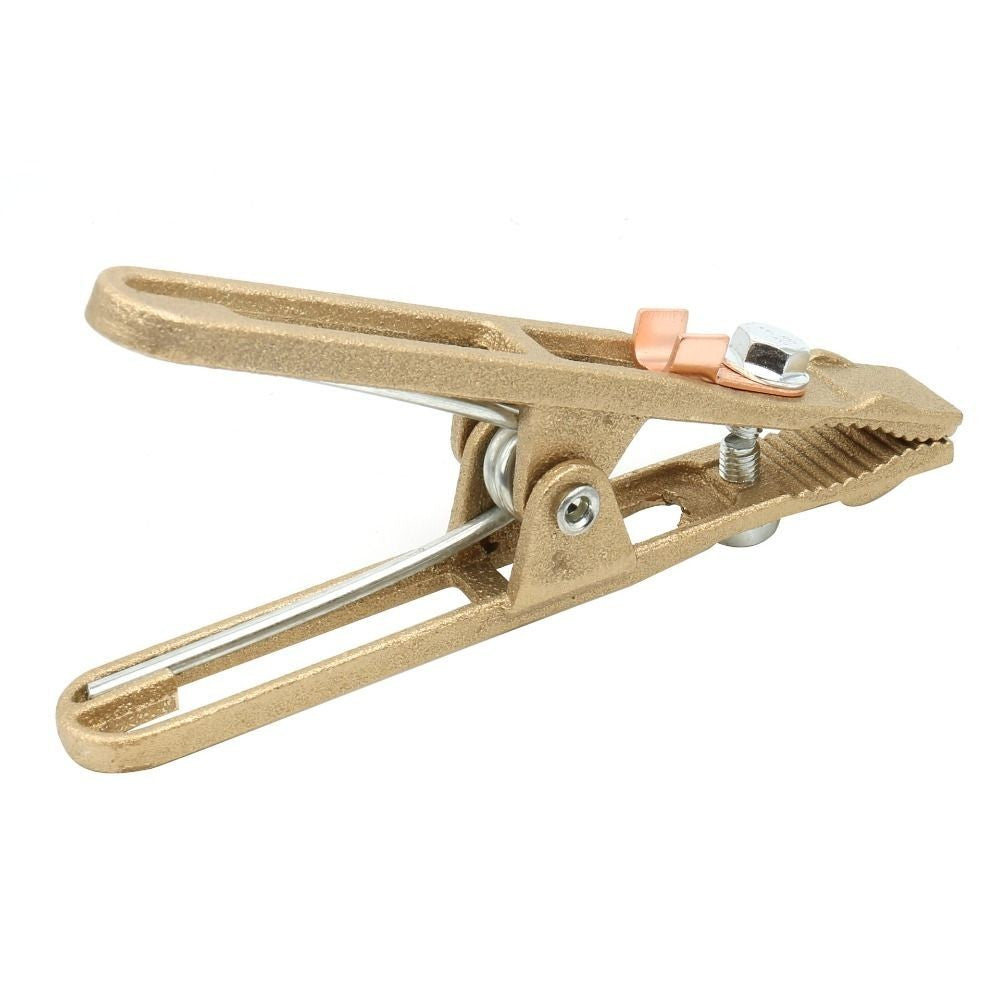 260a Earth Cable Clamp A Shape Earth Wire Clamp Brass Grounding Work Clamp