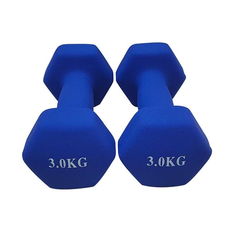Pair 1kg 2kg 3kg Dumbbell Fitness Hand Weights Set for Women Home Gym Workout UK