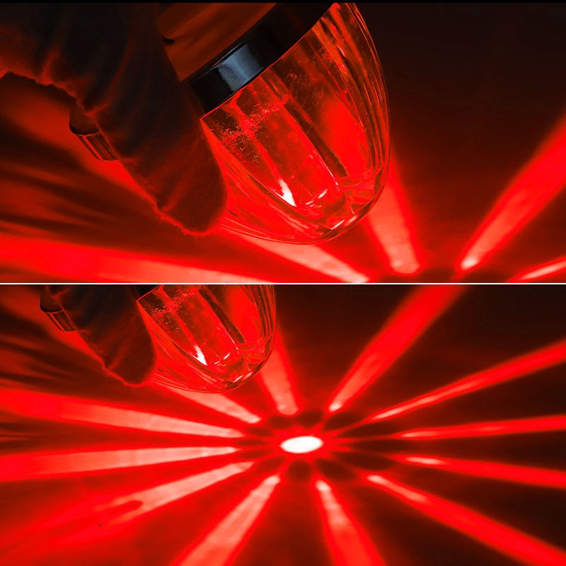 2PCS LED Watermelon Lights Truck Trailer Side Marker Clearance Lamp Turn Signal