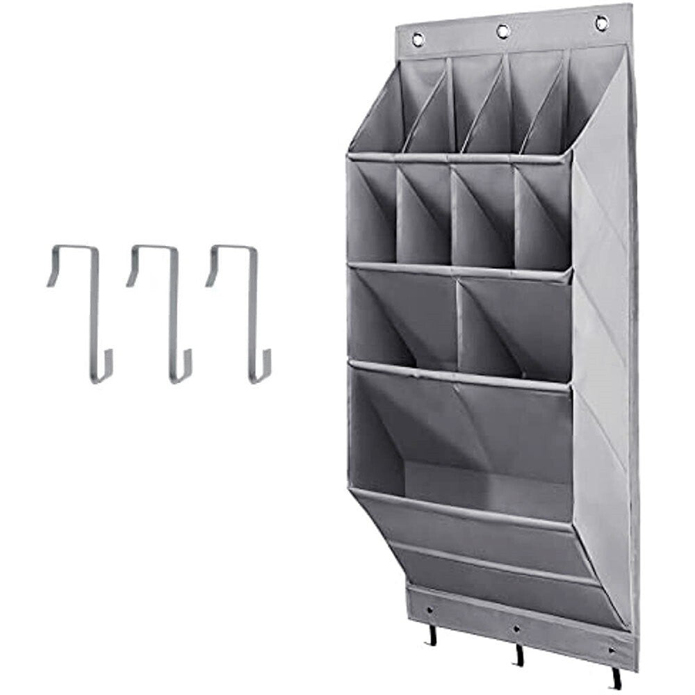 11 Pocket Shoe Holder Organiser Over The Door Hanging Shelf Rack Storage Hook UK