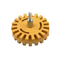 Effortless Paint Removal with 4 Inch Rubber Wheel and Power Drill Adapter