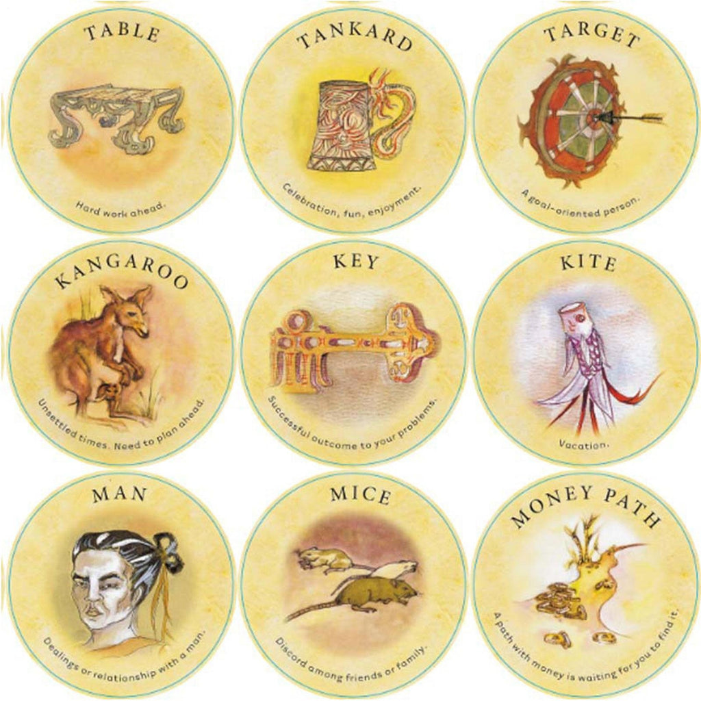 Tea Leaf Fortune Card Tarot 200 Cards Pocket Deck Tarot Comics Tarot Cards