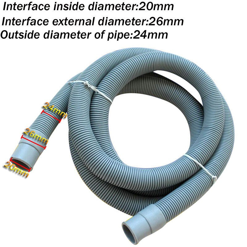 General type thick dishwasher, washing machine outlet pipe plastic hose UK