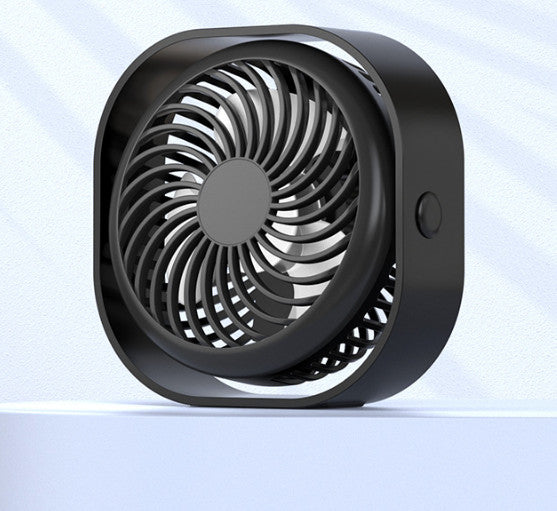 Portable Mini Desk Fan with Anti-Slip Silicone Base