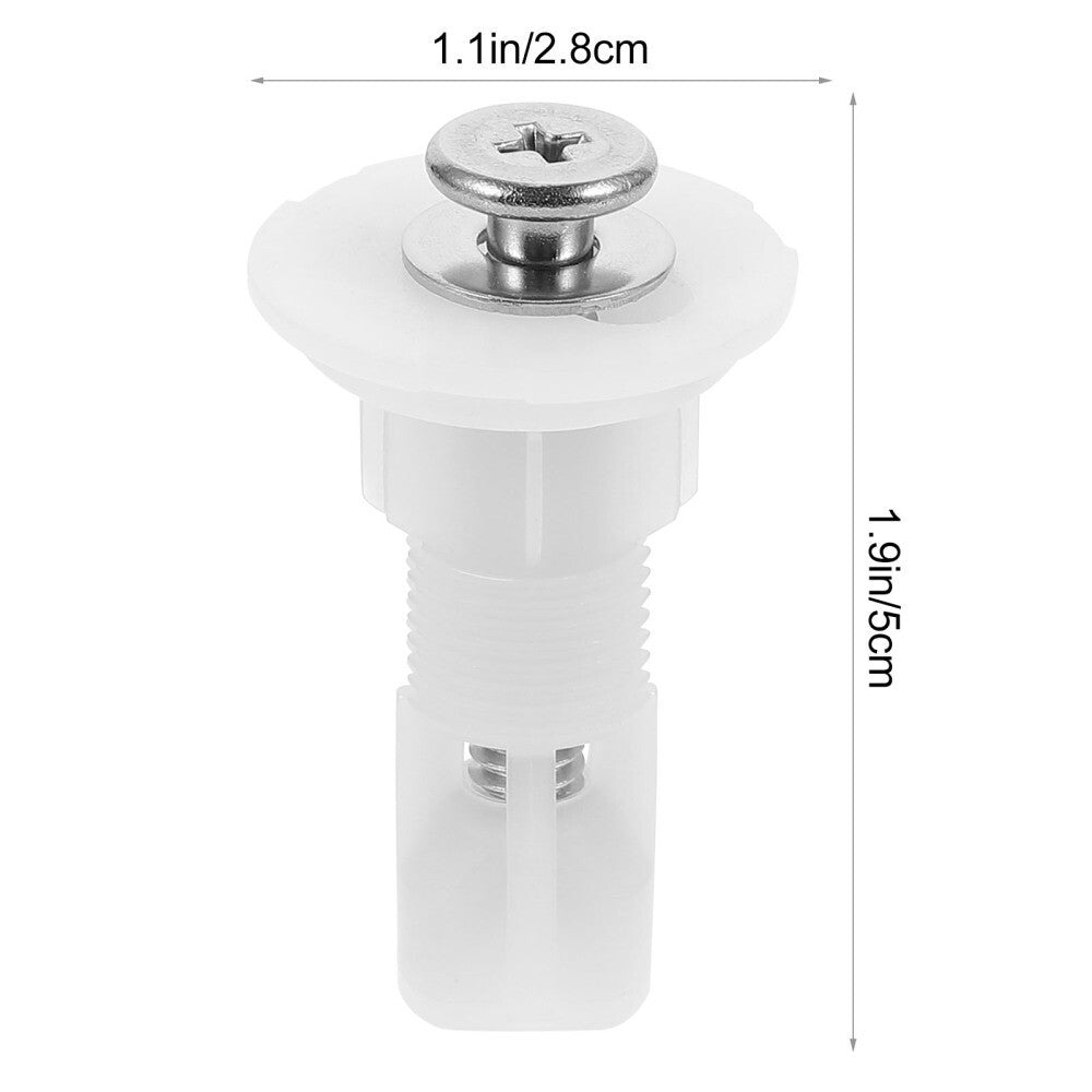 2 Pcs Toilet Seat Holders Rubbers Screw Prevent Screws