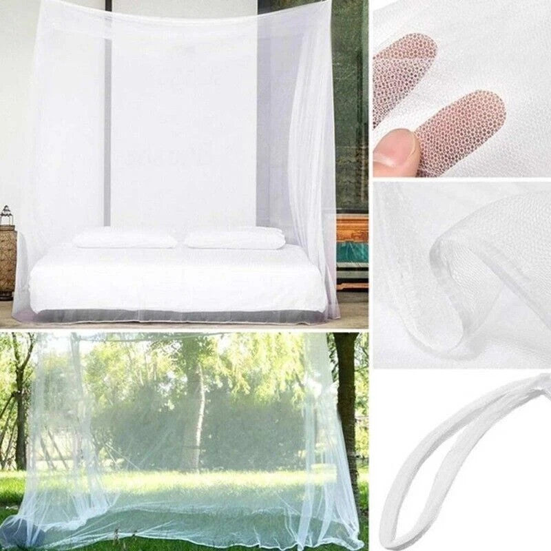 Mosquito Net for Double Bed 4 Corner Post Elegant Mosquito Net Bed Canopy