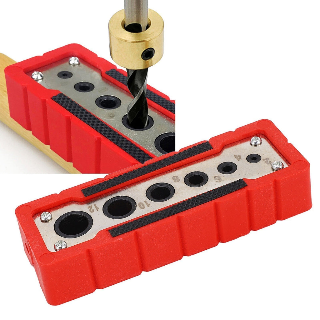 Portable Drilling Guide Handheld Drill Guide Drill Block Drilling Jig For 2mm