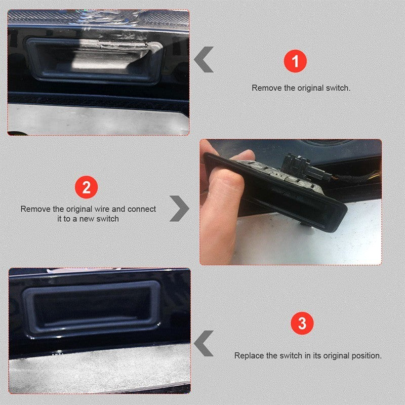 Trunk Lid Tailgate Boot Button Switch Handle Fit BMW 1 3 5 Series X1 X5 X6 E84