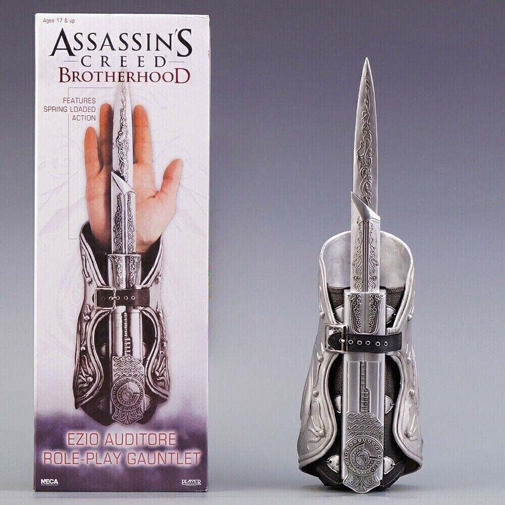 Hidden Blade Boxed Replica NECA Cosplay Assassin's Creed: Brotherhood1:1Model UK