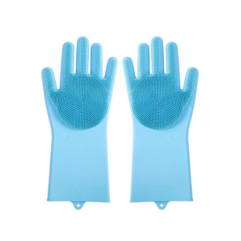 Portable Household Anti-Scratch And Anti-Bite Pet Bathing Gloves