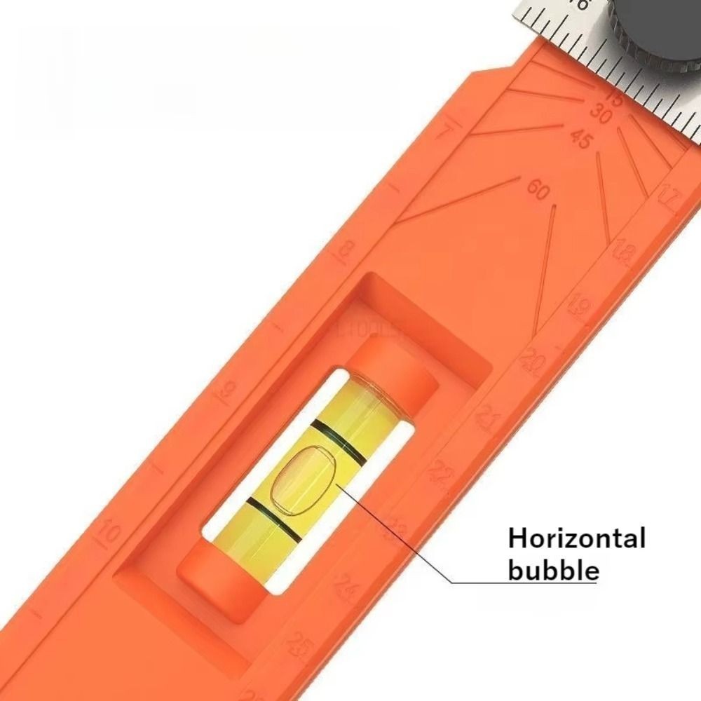 Multi-role Foldable Marking Ruler Adjustable Positioning Ruler  Measuring Tool