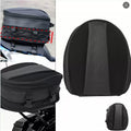 Motorcycle Tail Bag Waterproof Luggage Bag Seat Bag Motorbike Saddle Bag Black