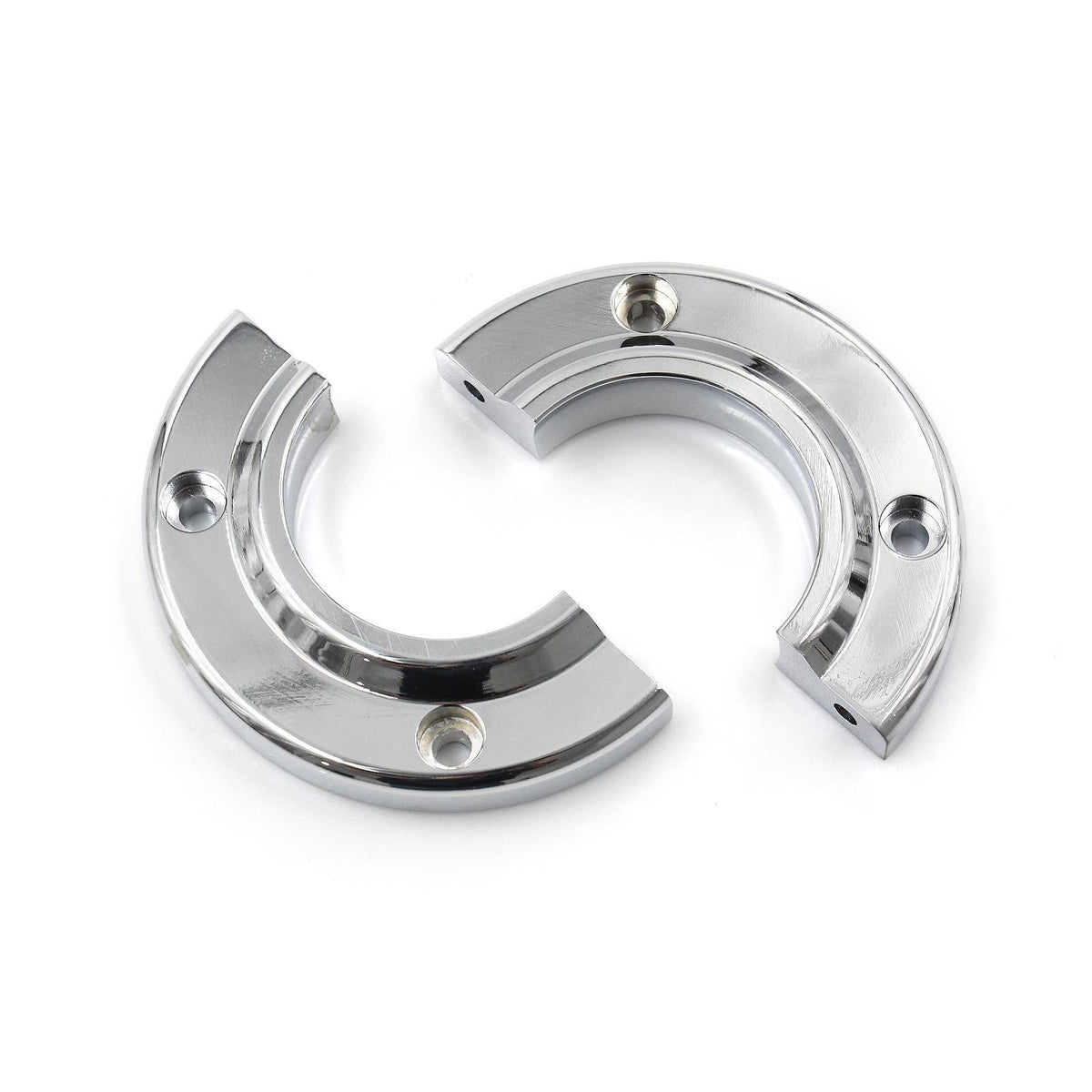 Steering Column Floor Mount 2 inch Swivel Base Replacement with Screws Aluminum