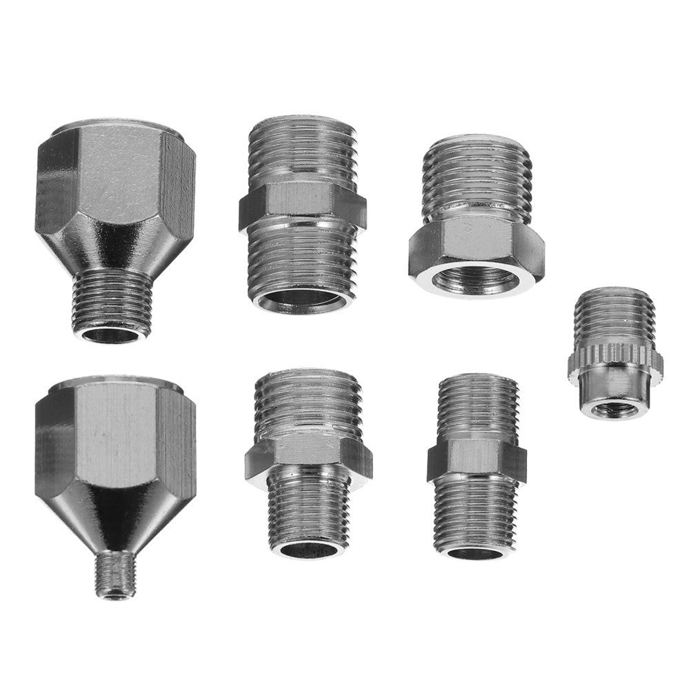 7PCS Airbrush Adapter Set Airbrush Hose Adapter Air Compressor Fitting Connector