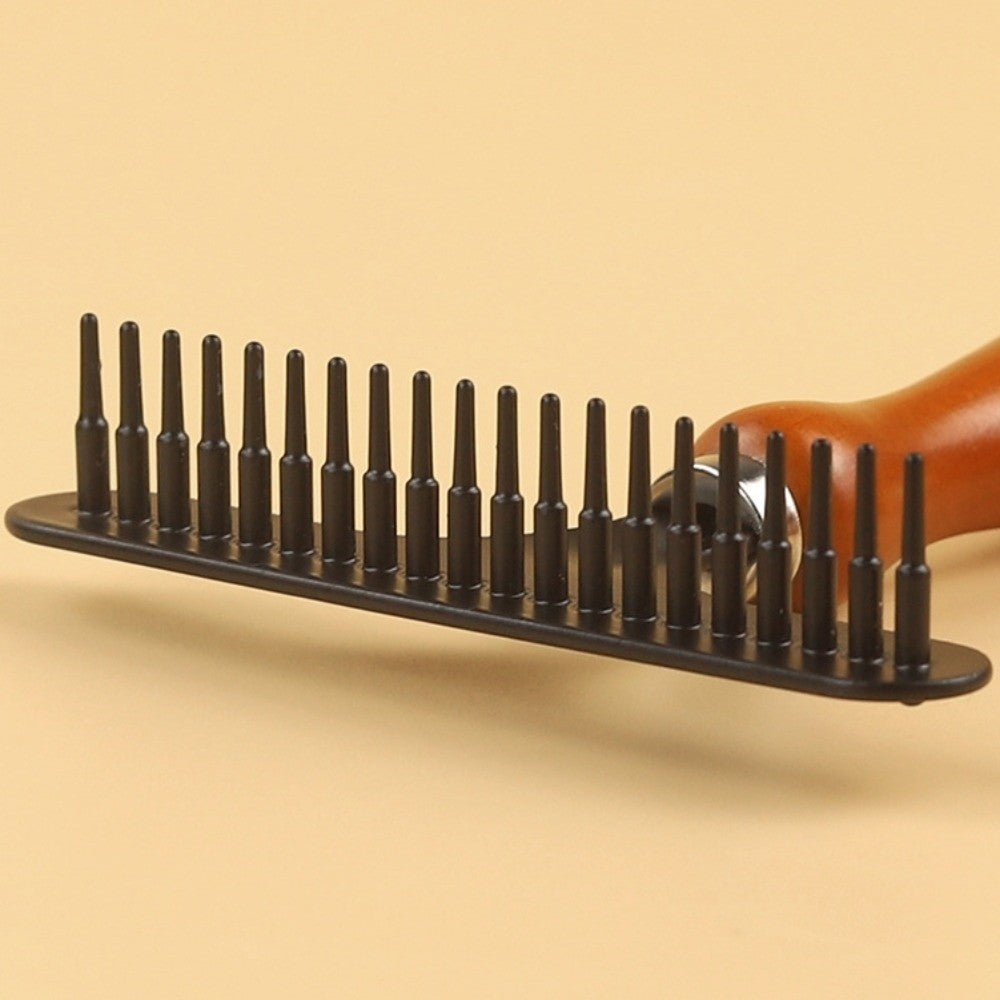 Stainless Steel Dog Grooming Tool Cleaning Carpet Rake  All Coat Types