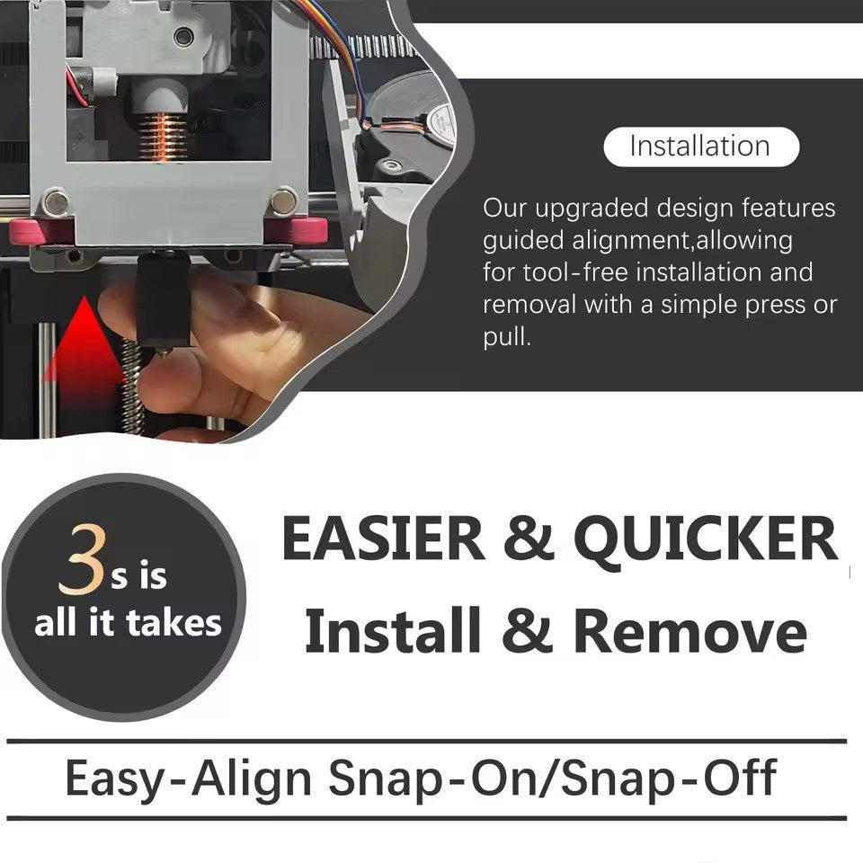 3D Printer For Flashforge Adventurer 5M/5M Pro Hotend Kit 0.4mm Nozzle Parts