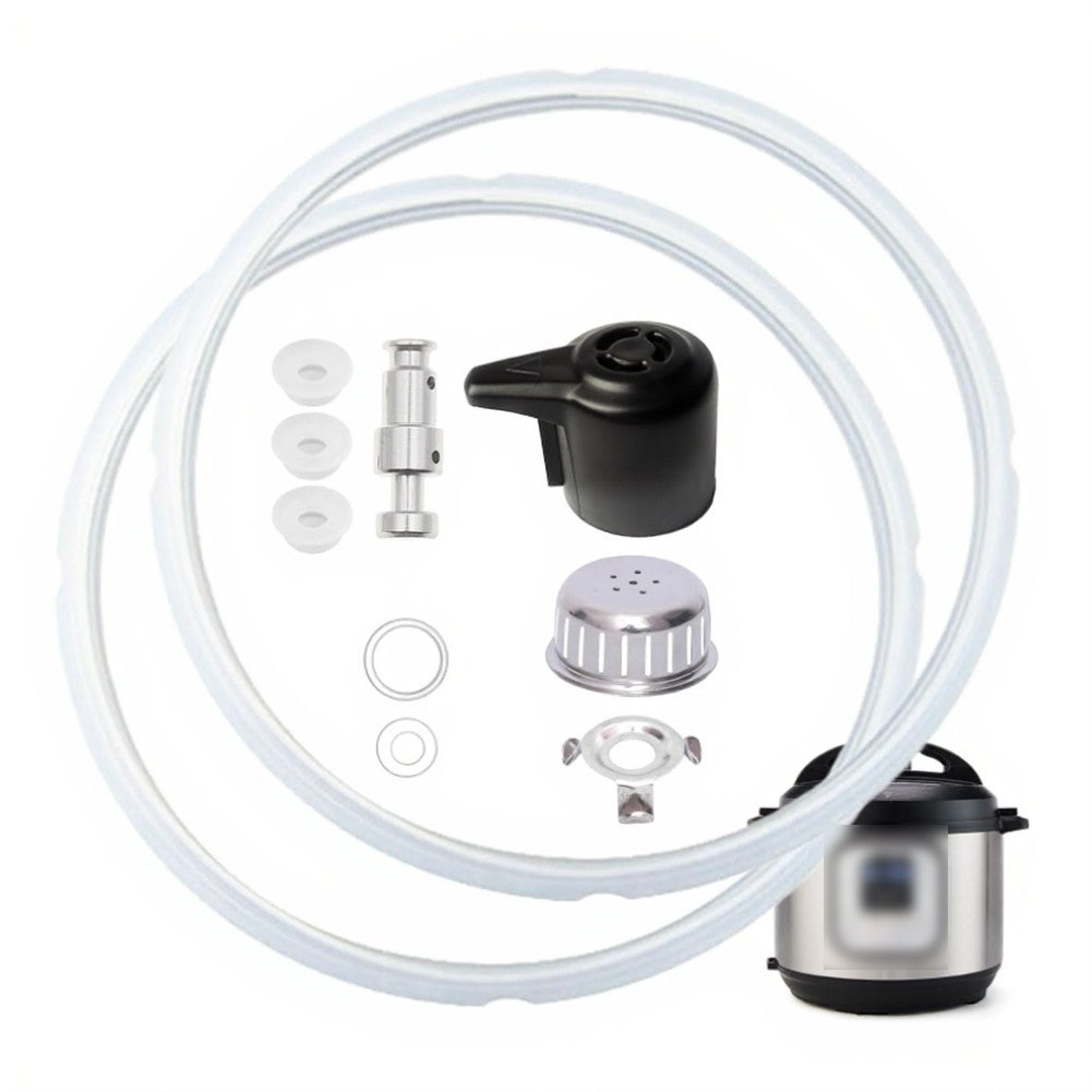 Compatible Pot Parts Kit Sealing Rings Steam Release Float Valve Gasket