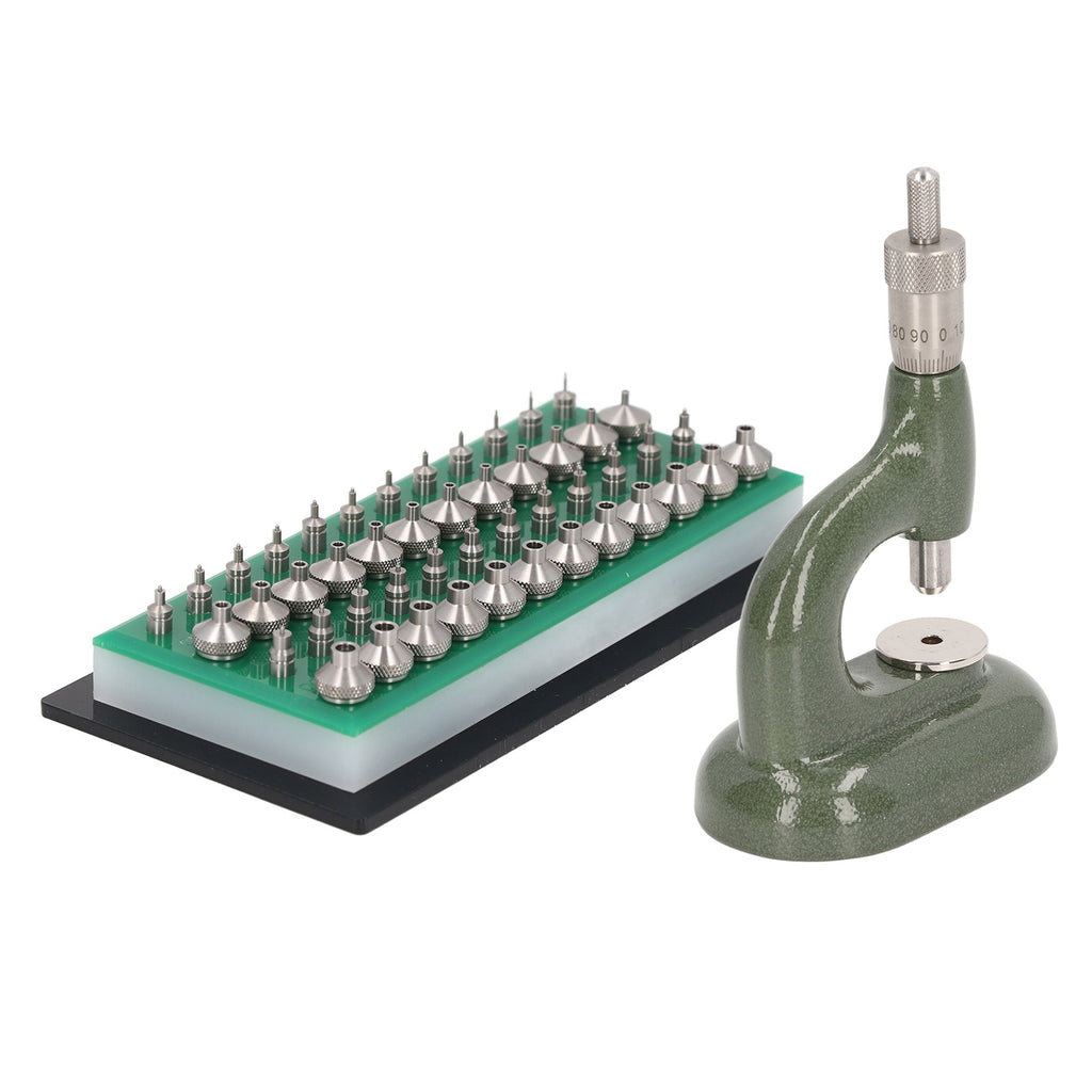 Watch Repair Tool Watch Case Closer Set Kit With 48pcs Dies Jewelling Tool