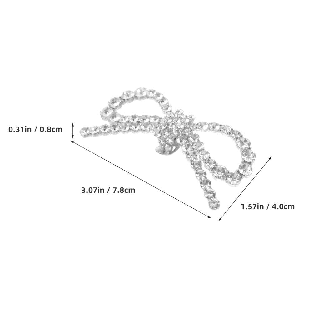 Shoe Jewelry Clips Shoes Brooches for Women Bow Shaped Decoration Knot