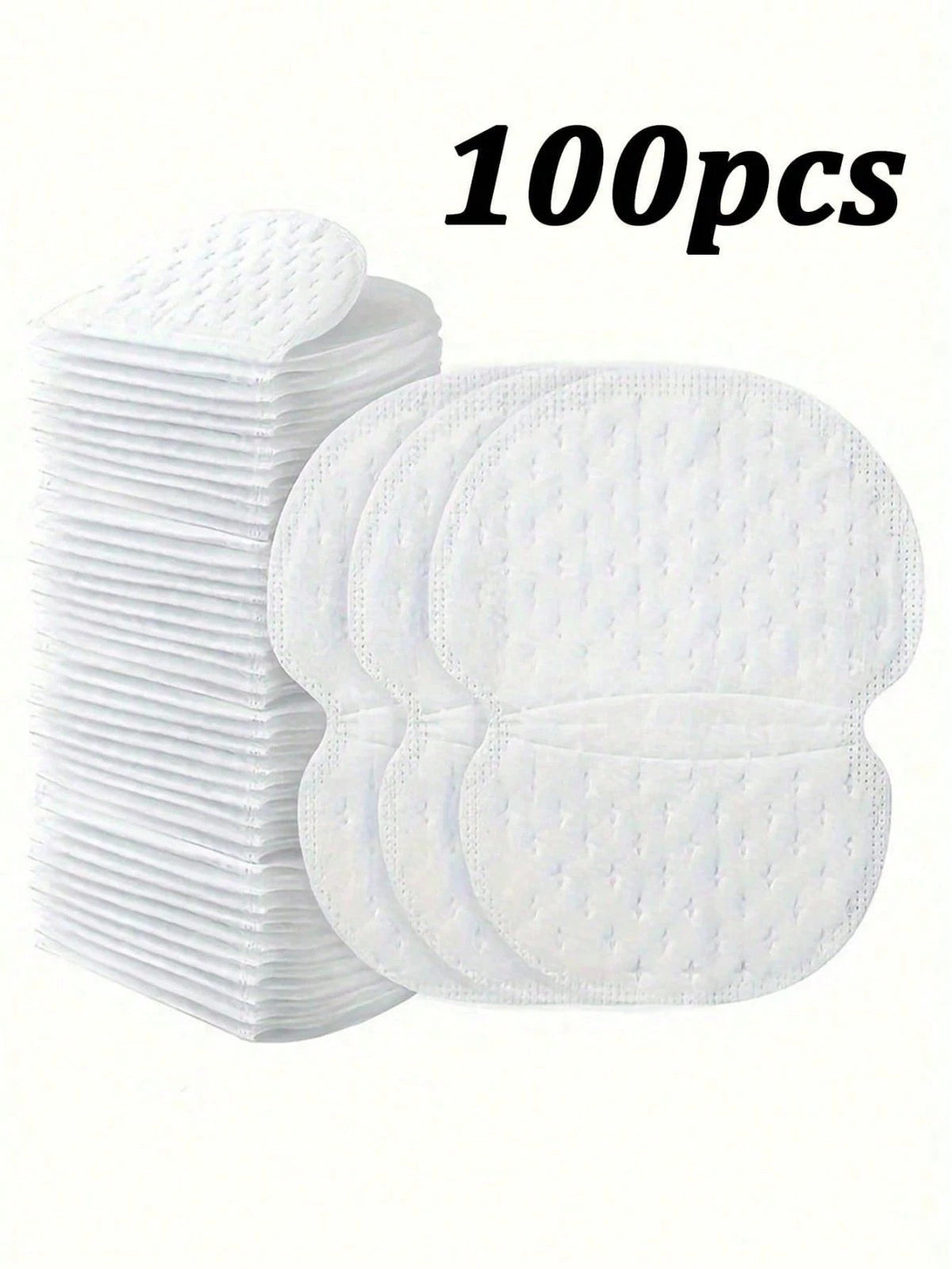 100PCS Underarm Sweat Pads – Anti Sweat Armpit Pads for Men & Women