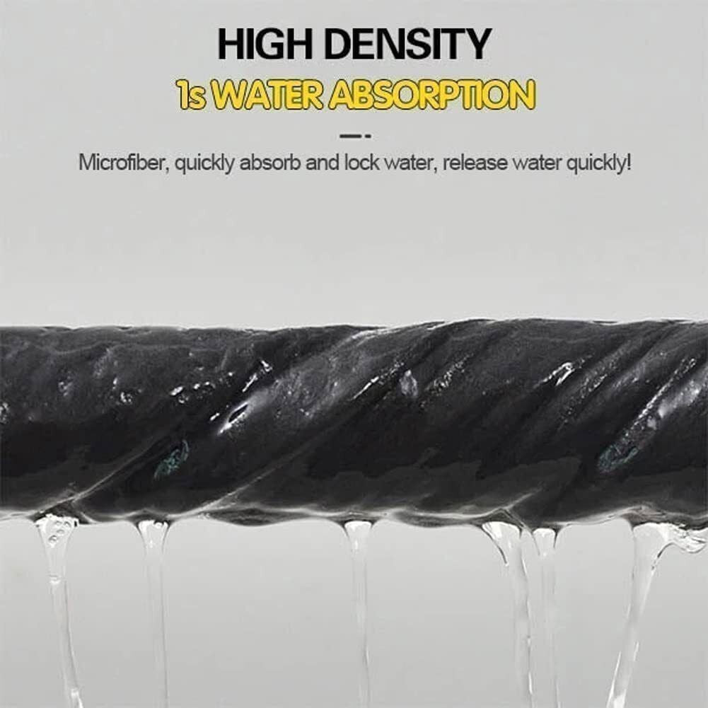 10PCS Thicken Magic Glass Cleaning Cloth Dishcloth Lint Free Rag Polish Cloth UK