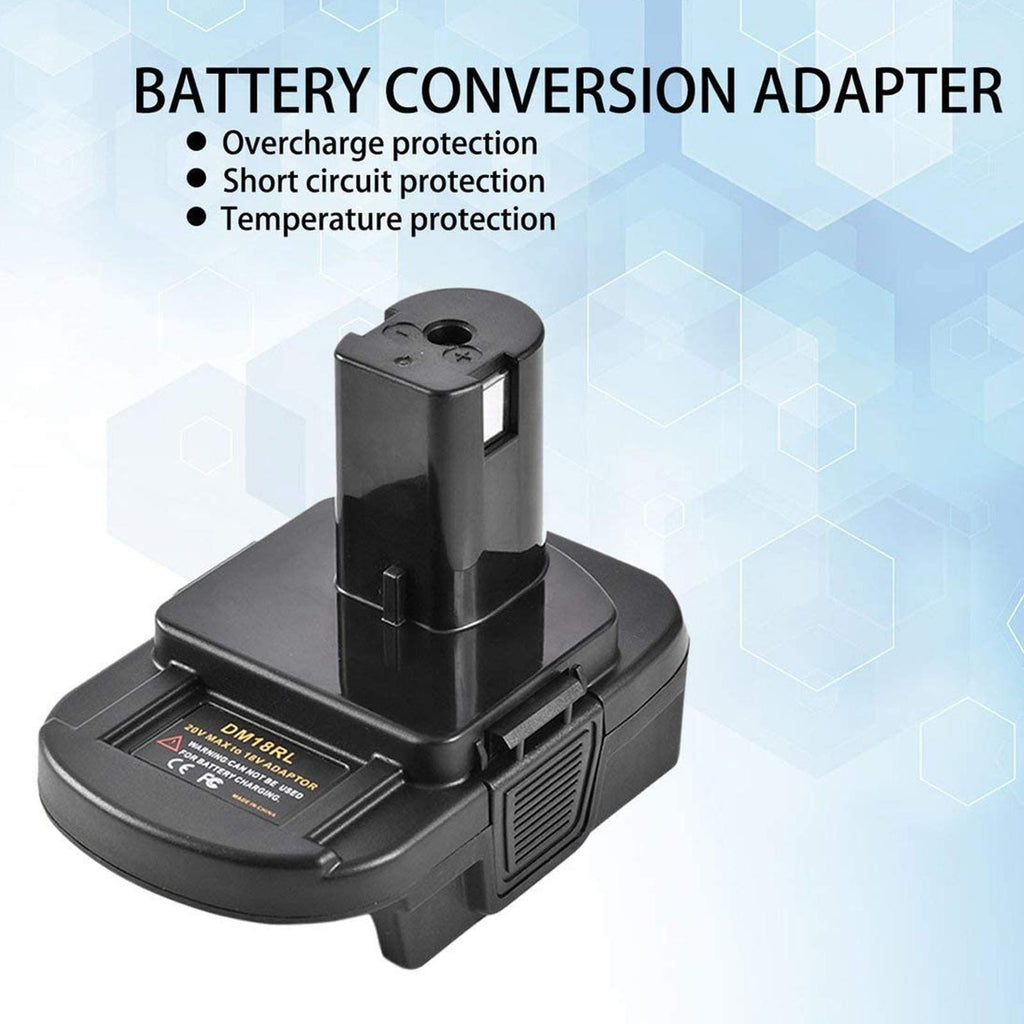 For dewalt Milwaukee Converter 20V/18V to RYOBI 18V Battery Converters Adapter
