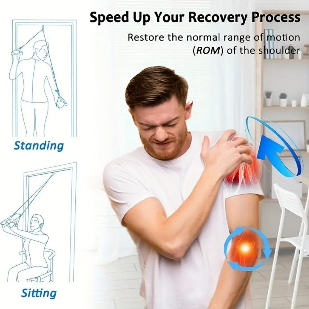 Shoulder Exercise Pulley Over Door Exercise Pulley Shoulder Pain Relief Sports
