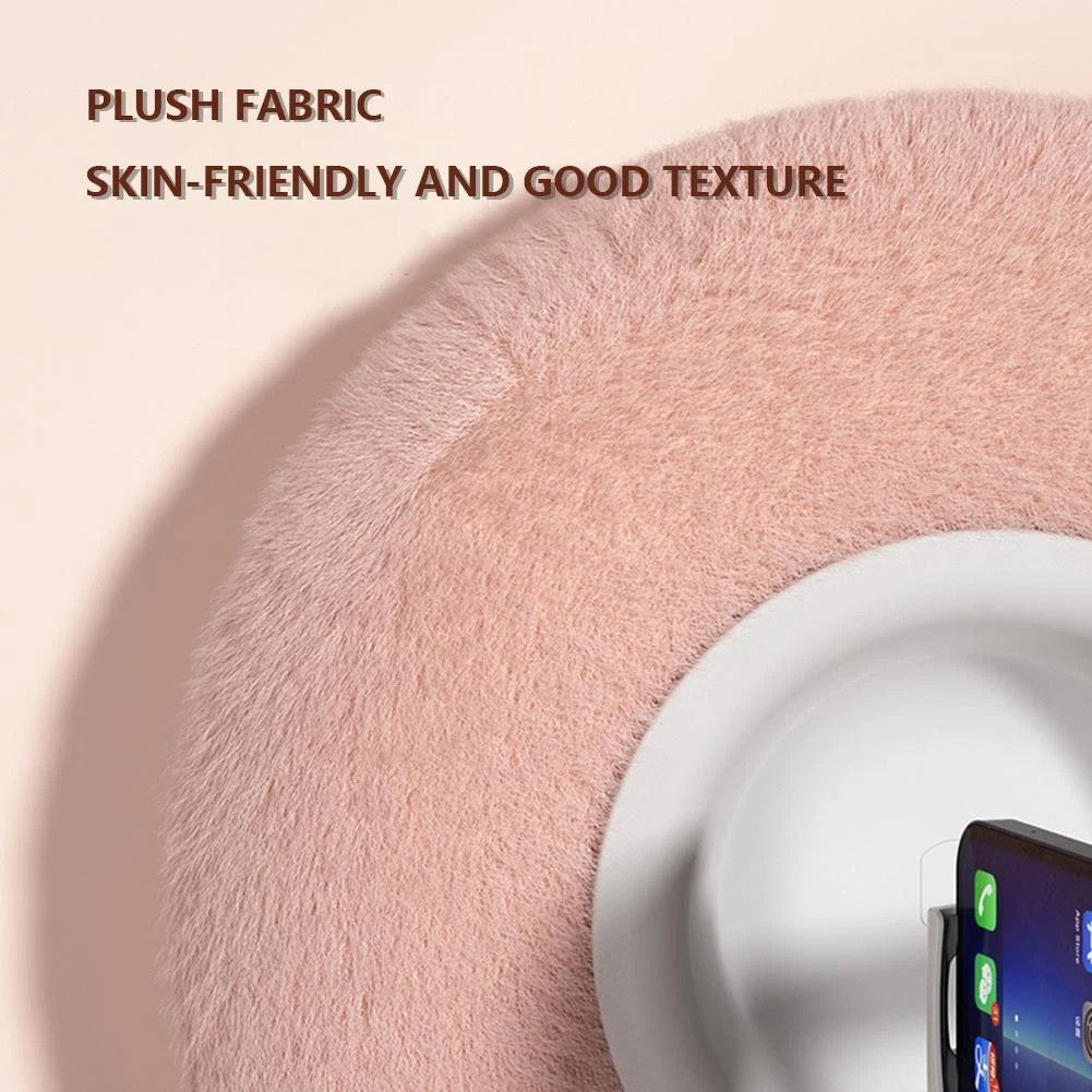 New Chill Nest Phone Holder,Ultra-Soft Plush Pillow Stand for Smartphone&Tablet