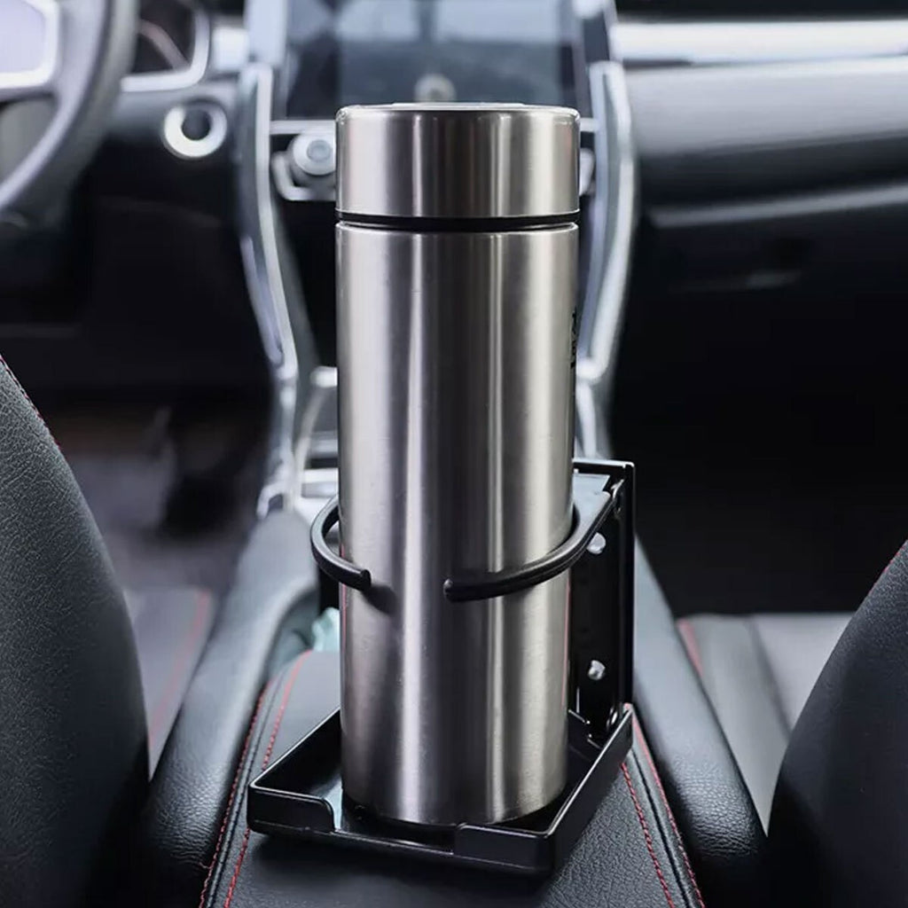 2X Adjustable Car Van Folding Cup Holder Drink Holders Vehicle Boat