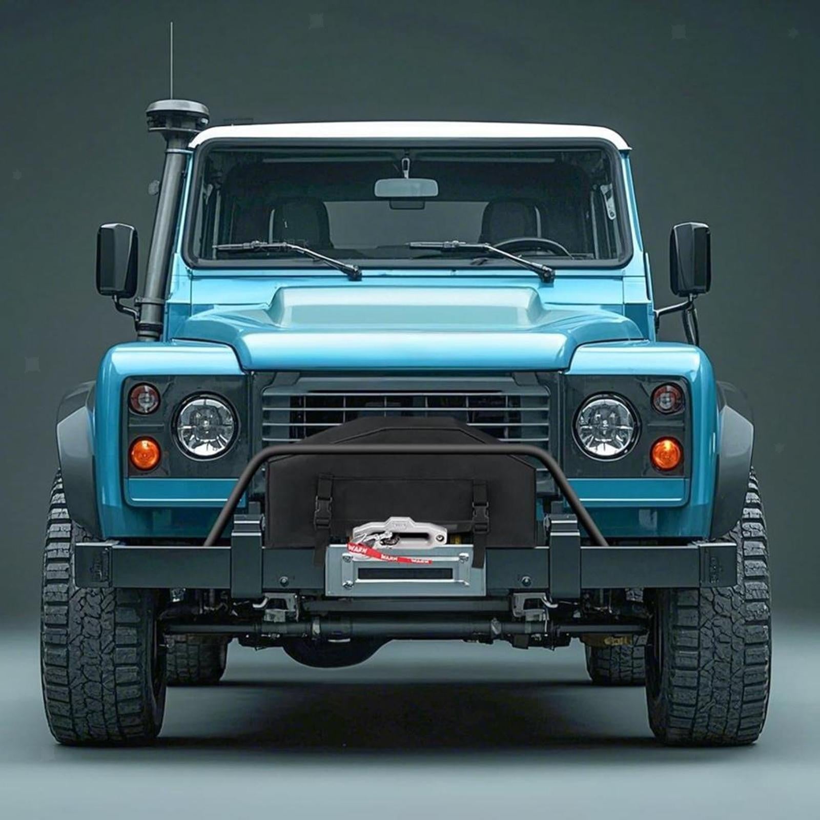Winch Cover Weather Resistant Dustproof Premium, Portable, Oxford Cloth Replace,