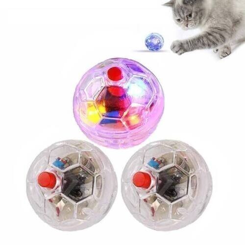 3× Ghost Hunting Motion Light Up Balls Flash Paranormal Equipment Pet Toy UK