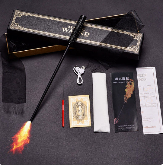 Magic Fire Wand ShooterHarry Potter Firing Wand Safe interactive magic props