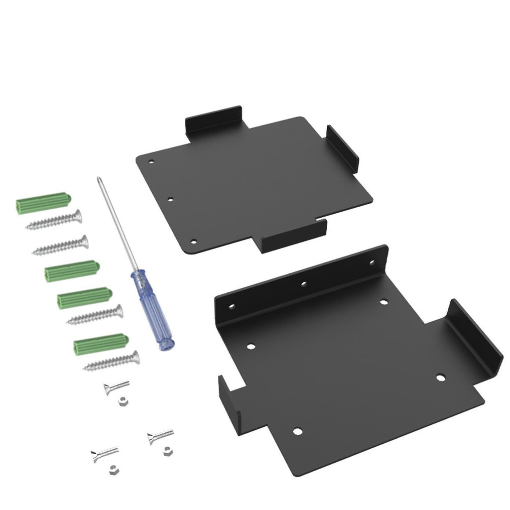 For Xbox Series X Console Wall Mount Bracket Steel Shelf Black Vertical Floating