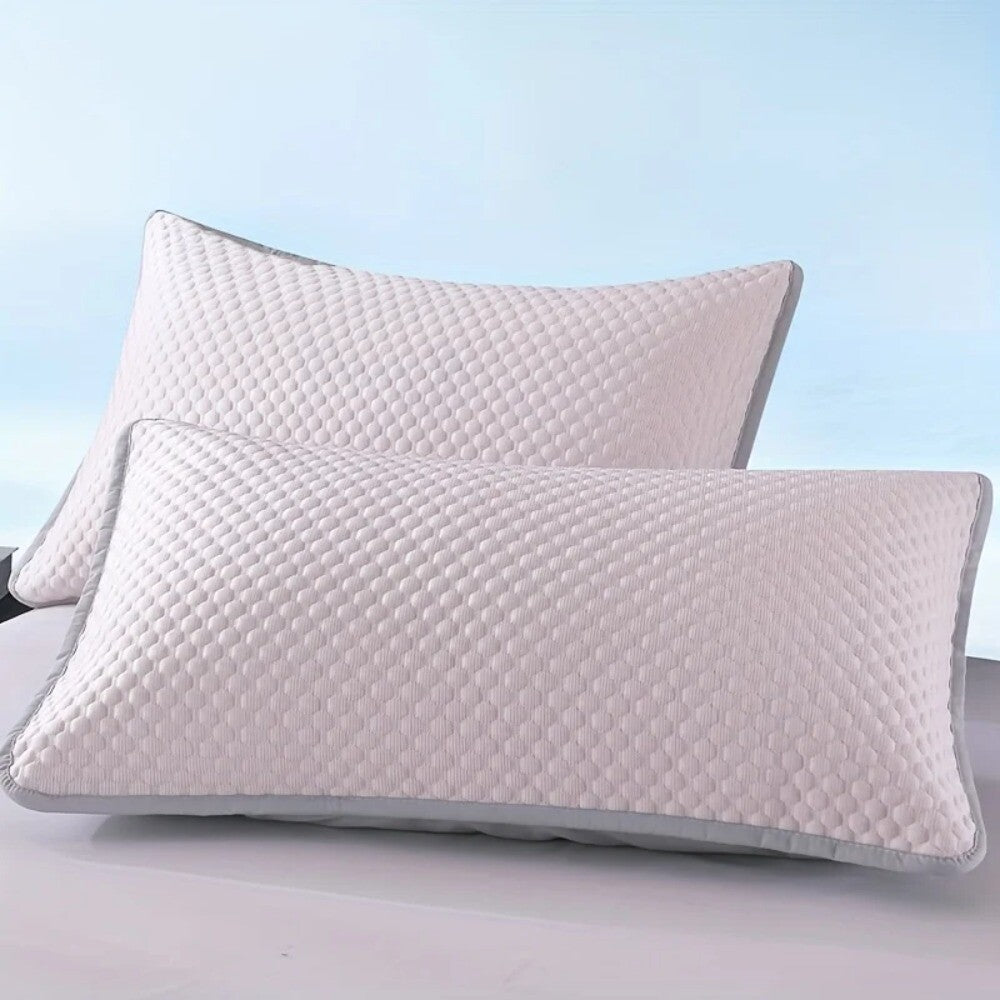 2pcs Cool Ice Bean Pillowcase Summer Pillowcover Pillow Protecter Breathable