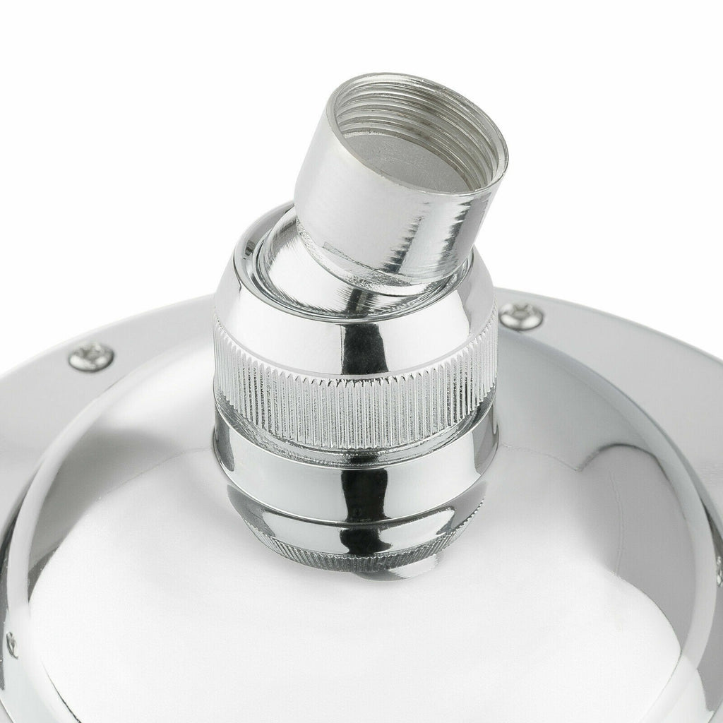 4/6/8inch Overhead Shower Head with Swivel Ball, High-Pressure Round ShowerHead