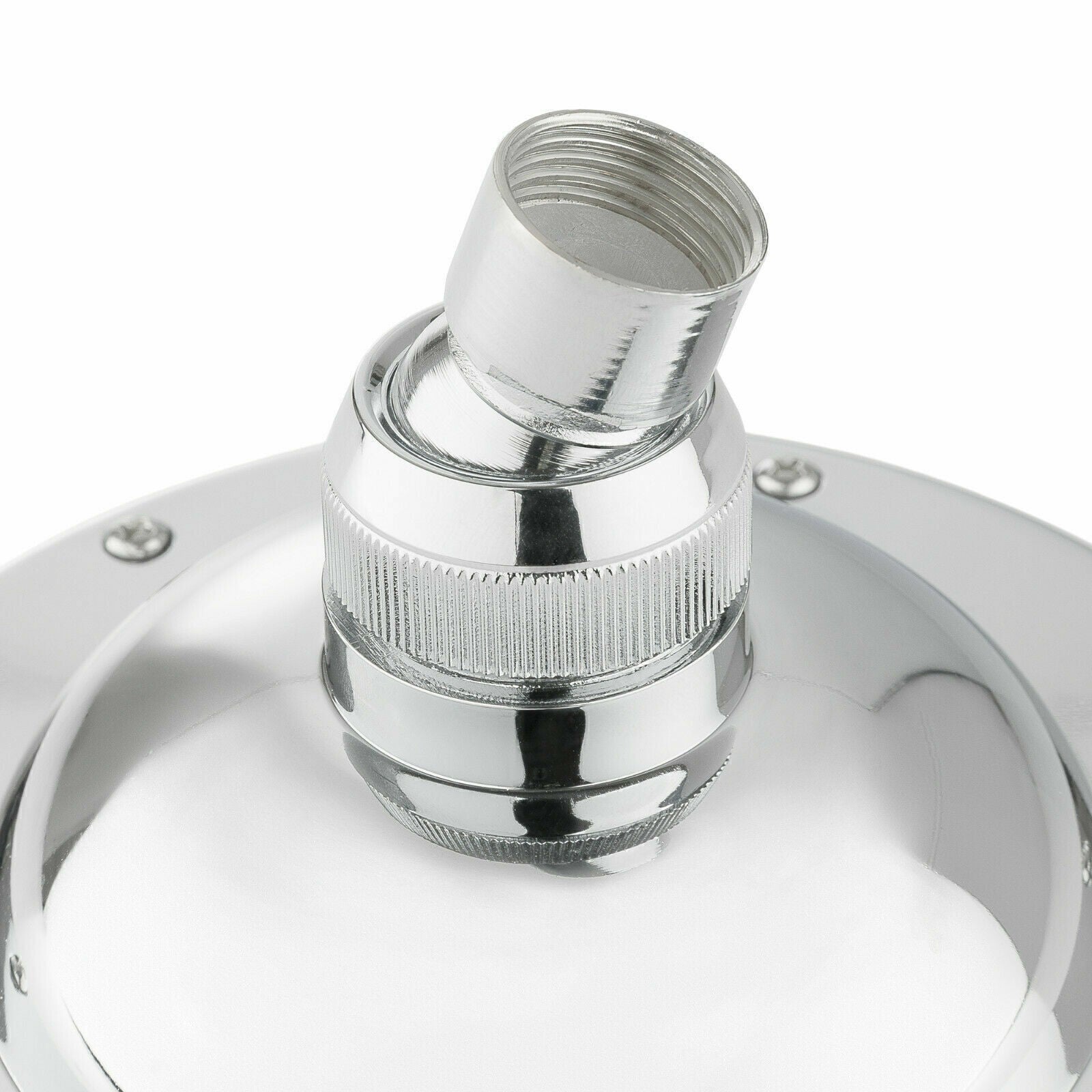 4/6/8inch Overhead Shower Head with Swivel Ball, High-Pressure Round ShowerHead
