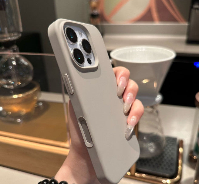 Liquid Silicone Integrated Cutton Case For iPhone 16 Pro Max 16 Plus 16 Pro
