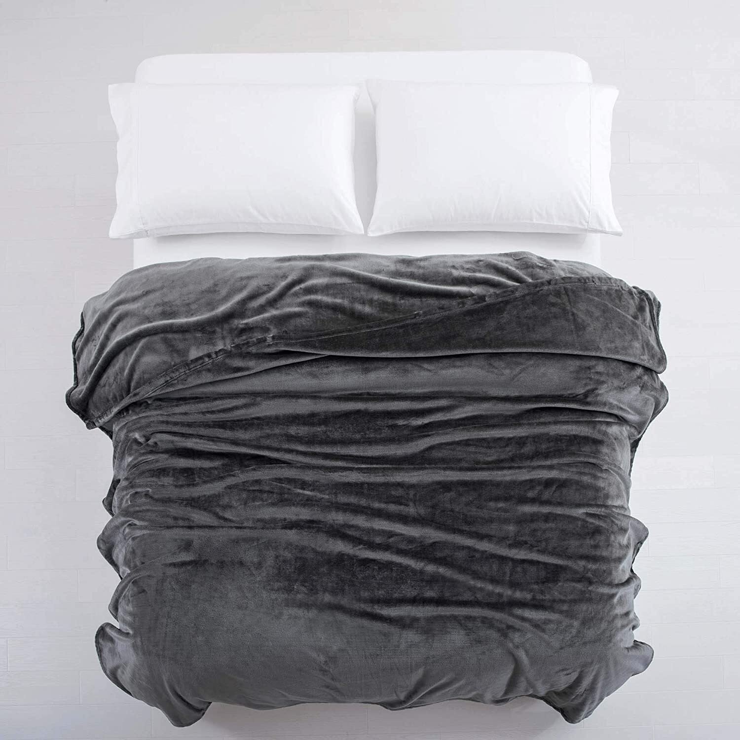 480 GSM Luxury Heavy Sherpa Blanket Warm Faux Fur Mink Sofa Bed Fleece Throw UK