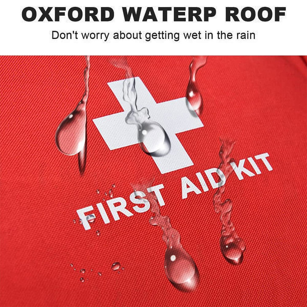 391 PIECE FIRST AID KIT BAG -MEDICAL EMERGENCY KIT. TRAVEL, HOME, CAR, WORKPLACE