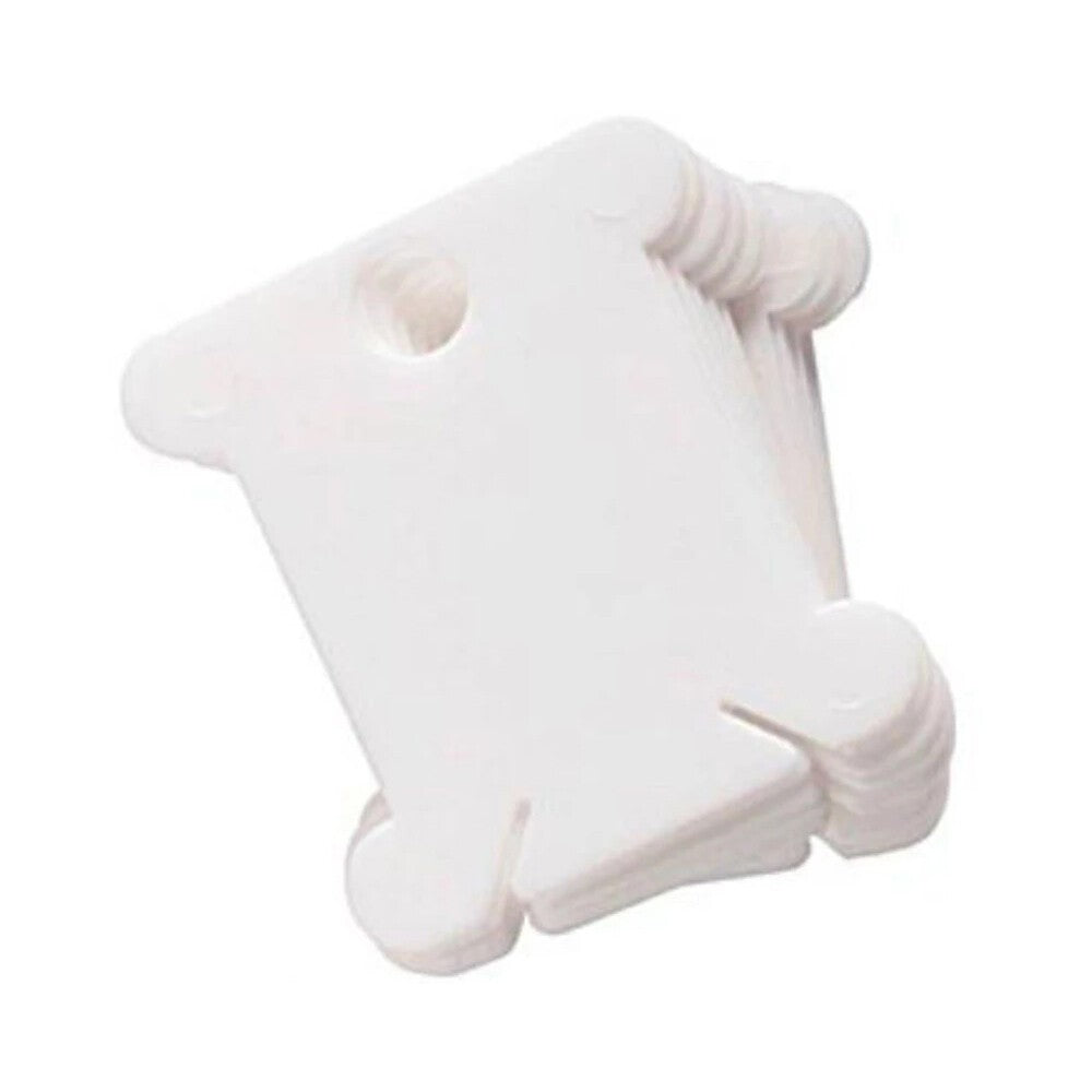 NEW 120pcs Plastic Floss Bobbins Cross-Stitch Embroidery Thread Organiser UK