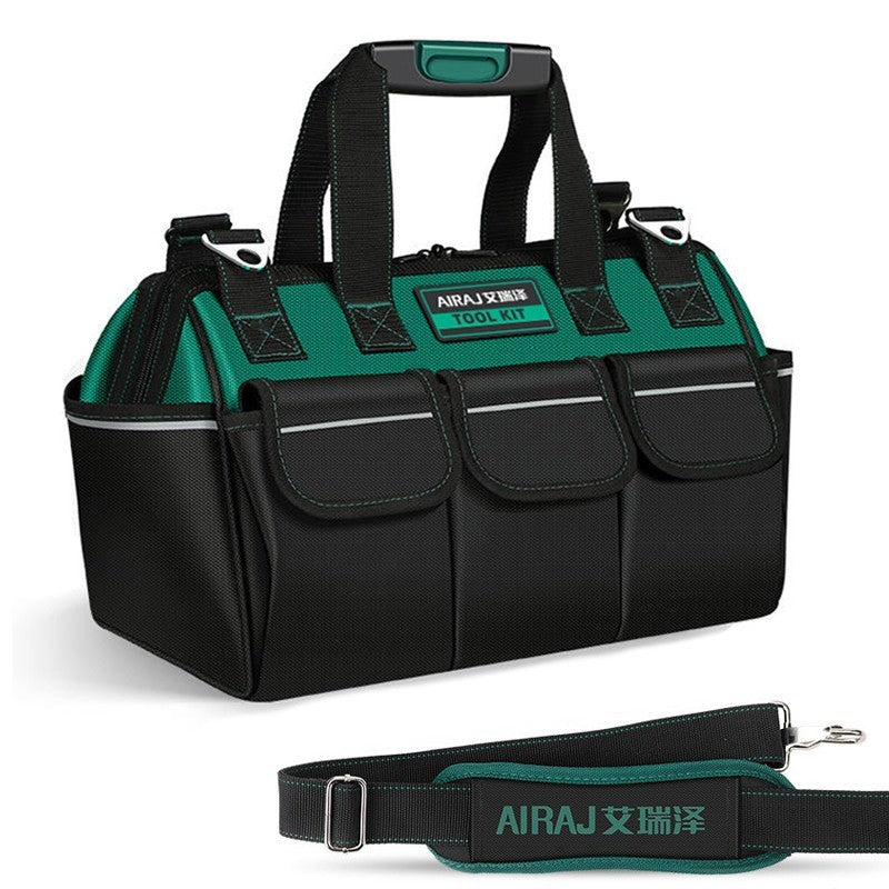 Portable Hard Base Tool Case 23" Multifunctional Heavy Duty Tool Storage Bag